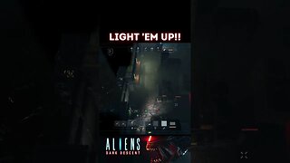 They Fly Now?! | Aliens Dark Descent #shorts
