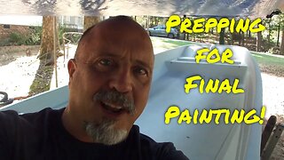 How to prep Fiberglass & Gelcoat Crazing for Primer and Topcoat - Boston Whaler Restoration part 7