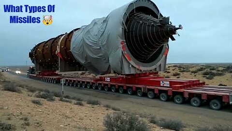 Kazakistan Transporting 520ton 3file Missiles