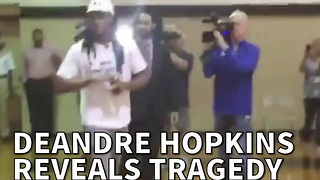 DeAndre Hopkins Reveals Tragedy From His Past To Raise Awareness