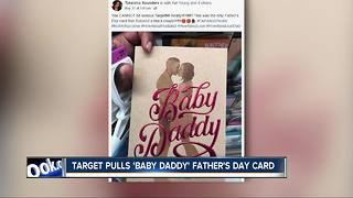 Father's Day card pulled from shelves at Target, shopper claims discrimination