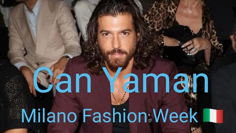 Dolce & Gabbana ✨Milan Fashion Week S/S 2023 CanYaman With Michele Morrone