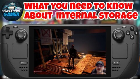 Steam Deck - What you need to know about internal storage #shorts