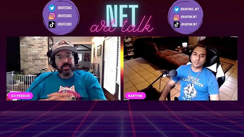 NFT ART TALK - EP 49 - ROVING RIVERA, ALEX KNIGHT, MAHEEN, LIXION