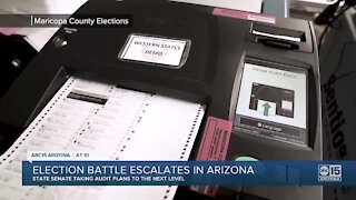 Election battle escalates in Arizona