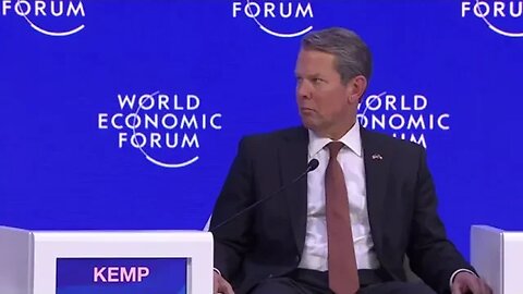 WHAT! Gov Brian Kemp At World Economic Forum 2023