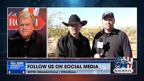 Ben Bergquam joins the War Room live from the Arizona Border