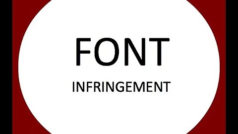 How to avoid FONT Infringement allegations