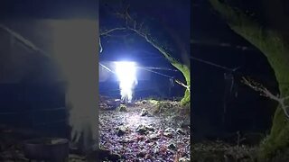 nightlapse of guying out the tarp 22nd March 2023