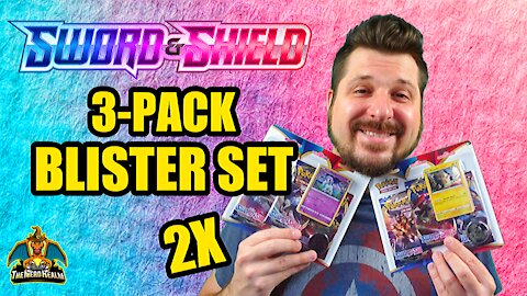 Sword & Shield 3-Pack Blister Set | Pokemon Opening