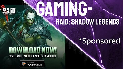 Raid: Shadow Legends fun! #ad #sponsored !raid take 2