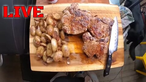 Live - Pork Chops and Taters