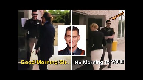 Security Officer Greets Johnny Depp and IGNORES Amber Heard