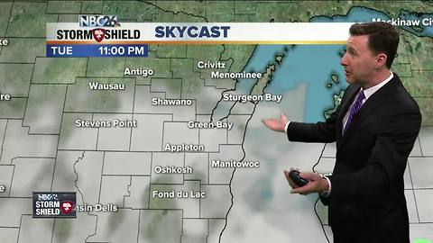 Michael Fish's NBC26 Storm Shield weather forecast