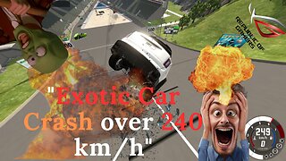 Exotic Car Crash Compilation!! #gaming #2024 #Viral