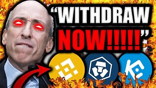 SEC *WARNING* FOR CRYPTO EXCHANGES!!! (WATCH ASAP)