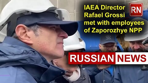 IAEA Director Rafael Grossi met with employees of Zaporozhye NPP | Russia Ukraine