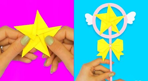 Easy DIY Star To Make From Paper