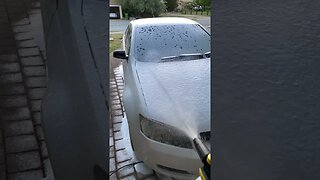 CAR GETTING SOAPY