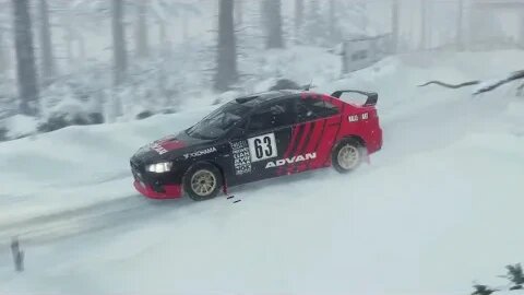 DiRT Rally 2 - Replay - Mitsubishi Lancer Evolution X at Algsjon