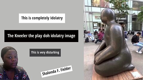 The kneeler the play-doh idolatry image