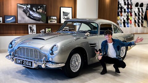 JAMES BOND’S $3,000,000 ASTON MARTIN DB5