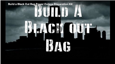 Learn how to prepare a power outage kit