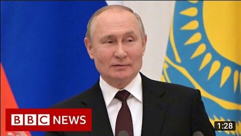 Russia does not want war, Putin says - BBC News