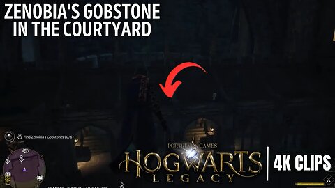 Zenobia's Gobstone In The Courtyard (I Used A Broom For This One) | Hogwarts Legacy 4K Clips