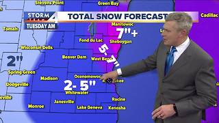 Winter Storm Warning issued for parts of SE Wis.