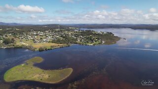 Captain Stevenson's Point to Coulls Inlet 24 December 2021 by drone