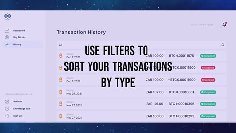 How to Check Your Transaction History on Bitvice