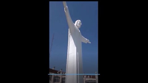 Riding the Tram in Torreon, Mexico to See 3rd Largest Statue of Christ in Latin America