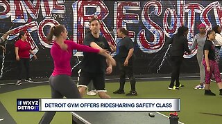 Free self-defense class aims to empower ridesharing passengers, drivers in metro Detroit