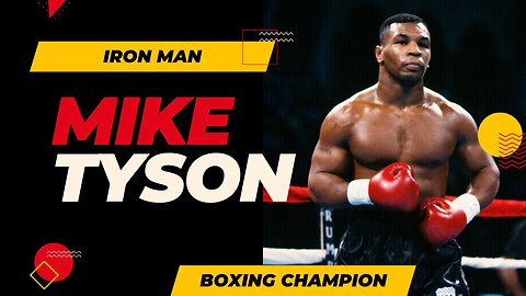 Iron Man Mike Tyson, The FORMER Champion of BOXING