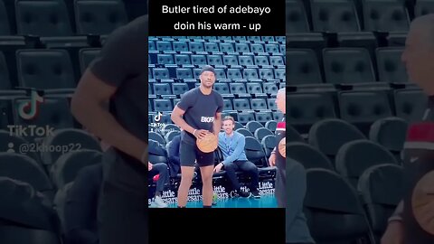 #butler #tired #of #adebayo #doin #his #warm-up #nba #basketball #league#pass