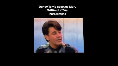Denny Terrio Accuses Merv Griffith of Sexually Assaulting Him At Work