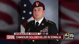 Chandler soldier dies while serving overseas in Somalia