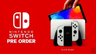 Nintendo Switch OLED Model Pre Order TODAY!