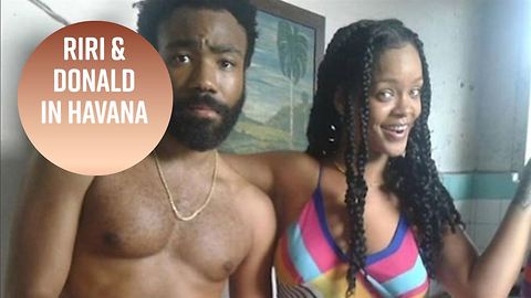 Rihanna & Donald Glover spotted in Cuba together