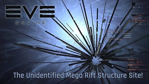 Eve Online: The Unidentified Mega Rift Structure Site!