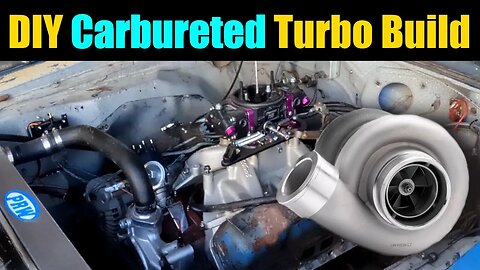 Turbocharging My Big Block Mopar 361 In A 1973 Dodge Charger | Blow Through Carb | Carbureted Turbo