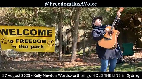 Kelly Newton-Wordsworth Performs 'Hold the Line' in Sydney