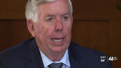 Gov. Mike Parson weighs in on KCPD funding lawsuit