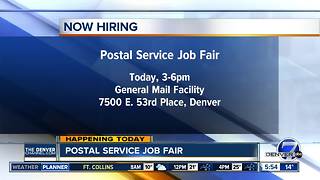 Postal service job fair today