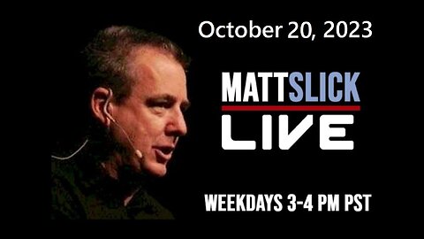 Matt Slick Live, 10/20/2023