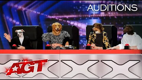 Incredible Dogs Hilariously Imitate The AGT Judges - America's Got Talent