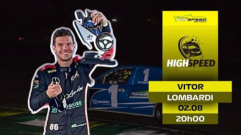 🎙️ VITOR LOMBARDI | PILOTO AMG CUP E RACE CUP | HIGH SPEED CAST | AO VIVO