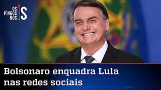 Bolsonaro rebate Lula após fala da "Cuscuz Clã": Covarde ofensa contra o povo