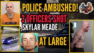 Police Ambushed In Prison Escape, Idaho Prisoner Skylar Meade At Large #idaho #escapedprisoner